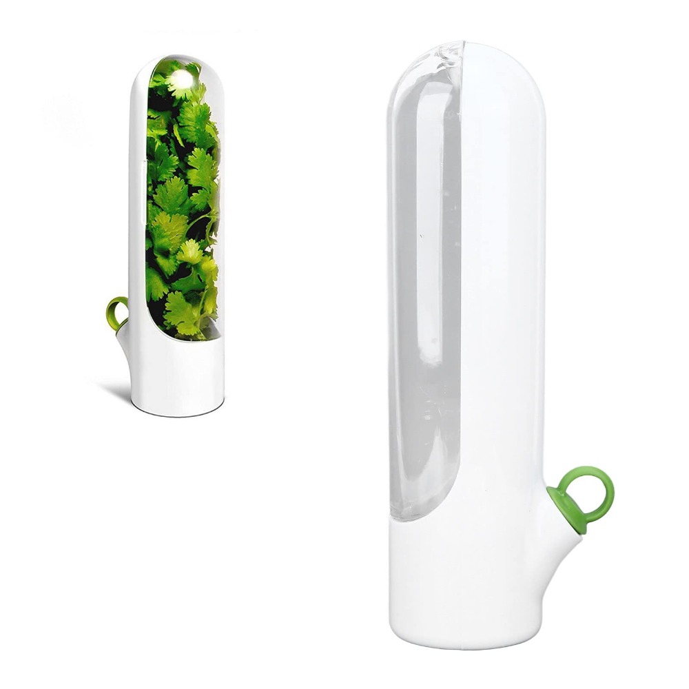 Herb Keeper Bottle - Herb Saver Storage Container Fresh Herb