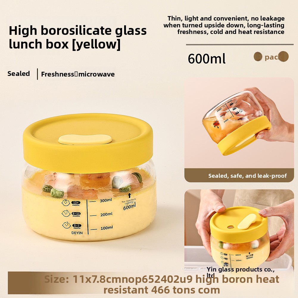 Meal Prep Glass Containers Oven Safe - Glass Food Storage Container Airtight Leakproof