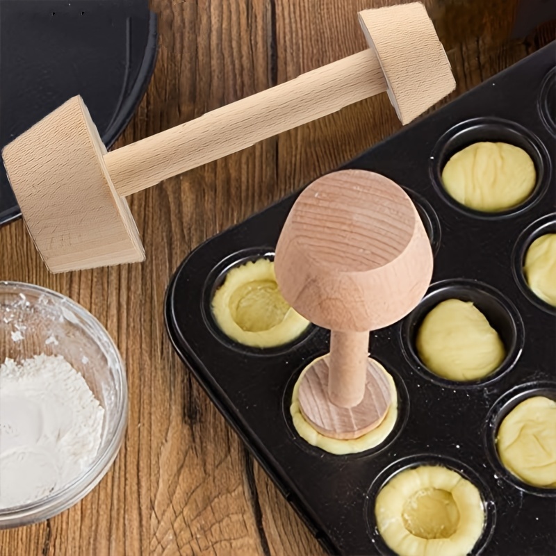 Dual-End Wooden Egg Tart Mold  - огляд і ціна Meal Prep Dinners