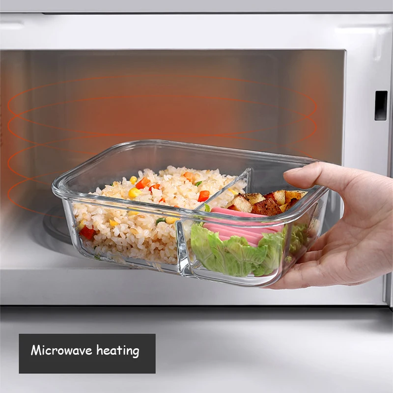 Glass Lunch Box Sealed Fresh-K - огляд і ціна Meal Prep Glass Containers Oven Safe