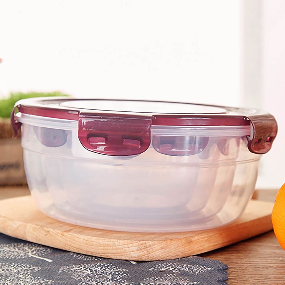 1/4Pcs Safe Plastic Round Stor - огляд і ціна Meal Prep Glass Containers Oven Safe