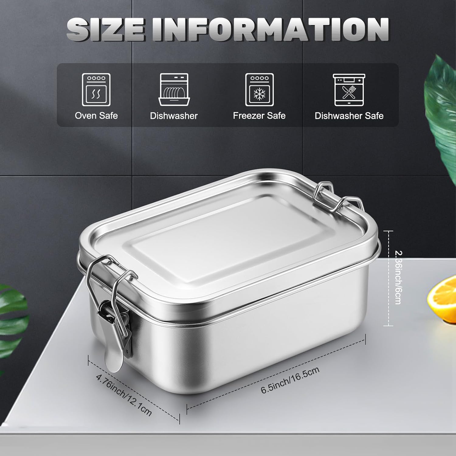 Stainless Steel Food Storage C - огляд і ціна Meal Prep Organizer
