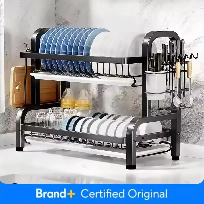 2 Tier Stainless Steel Dish Dr - огляд і ціна Meal Prep Organizer