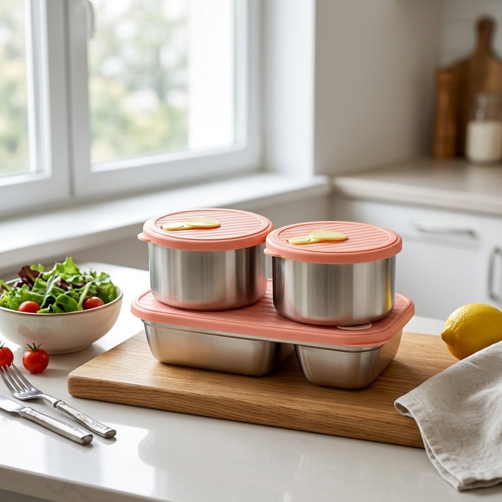 Microwave Safe 304 Stainless S - огляд і ціна Meal Prep Dinners
