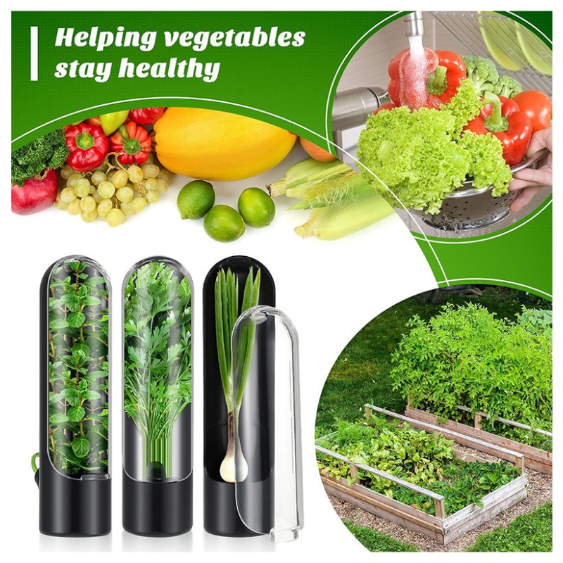 1/2/3PCS Herb Saver Storage Co - огляд і ціна Herb Keeper Bottle