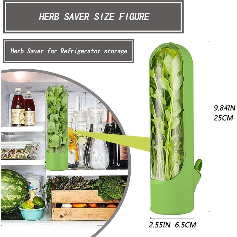 1/2/3PCS Herb Saver Storage Co - огляд і ціна Herb Keeper Bottle
