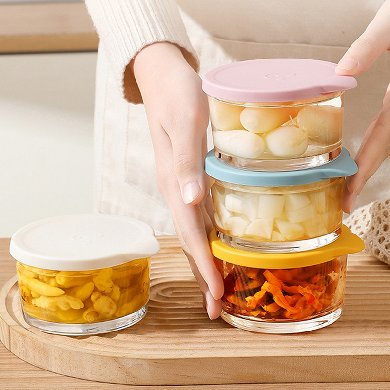 1PCS Microwave Safe Round Food - огляд і ціна Meal Prep Glass Containers Oven Safe