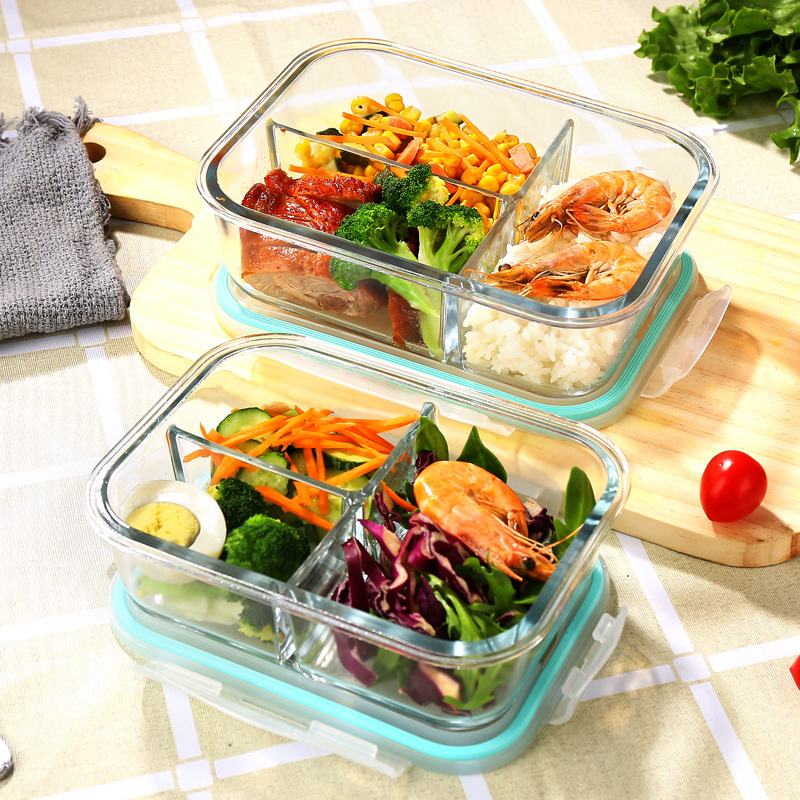 Glass Fresh-Keeping Box high B - огляд і ціна Meal Prep Glass Containers Oven Safe