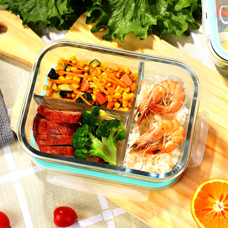 Glass Fresh-Keeping Box high B - огляд і ціна Meal Prep Glass Containers Oven Safe