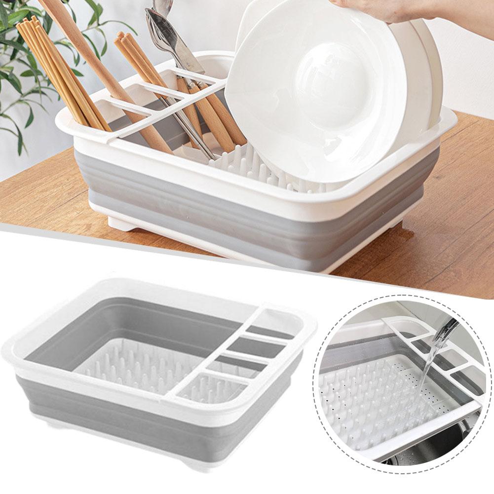 Foldable Dish Drainer Bowl Rac - огляд і ціна Meal Prep Organizer