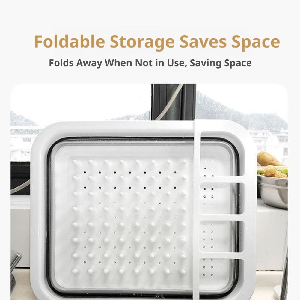 Foldable Dish Drainer Bowl Rac - огляд і ціна Meal Prep Organizer