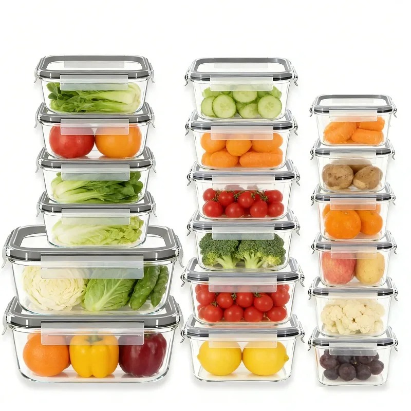 Glass Food Storage Containers  - огляд і ціна Meal Prep Glass Containers Oven Safe