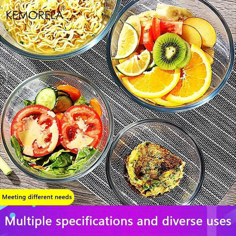 1PCS Deep Mixing Bowl - Heavy- - огляд і ціна Meal Prep Glass Containers Oven Safe