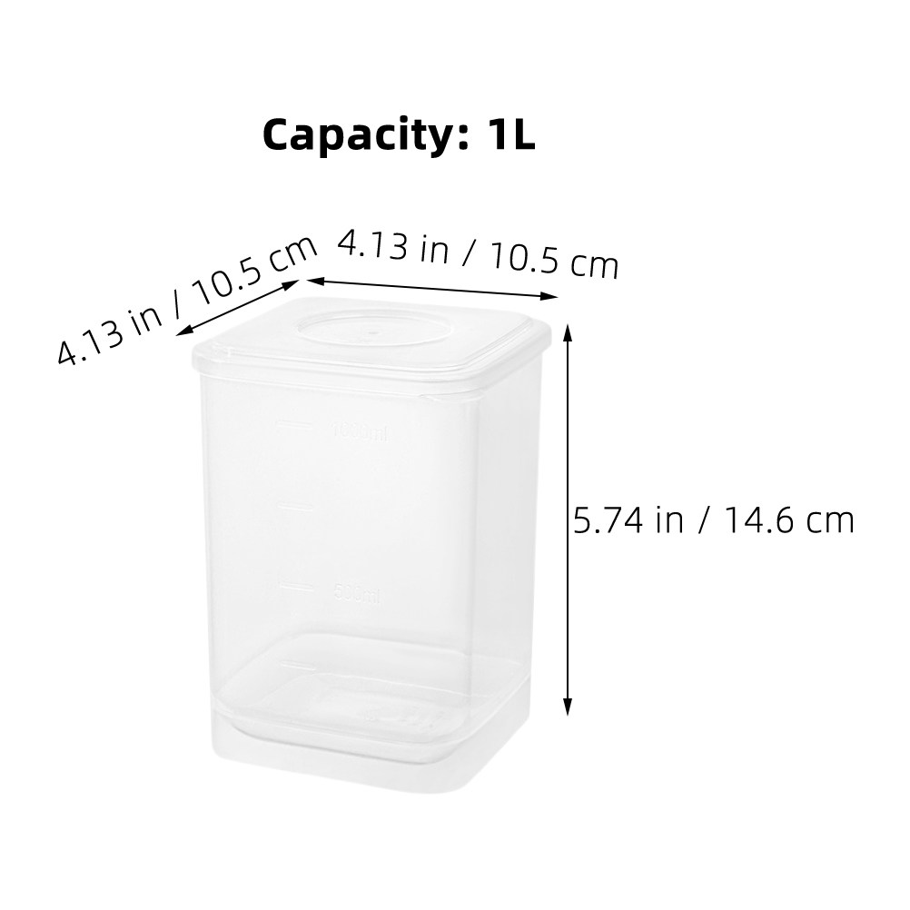 Plastic Clear Yogurt Storage B - огляд і ціна Meal Prep Yogurt Containers