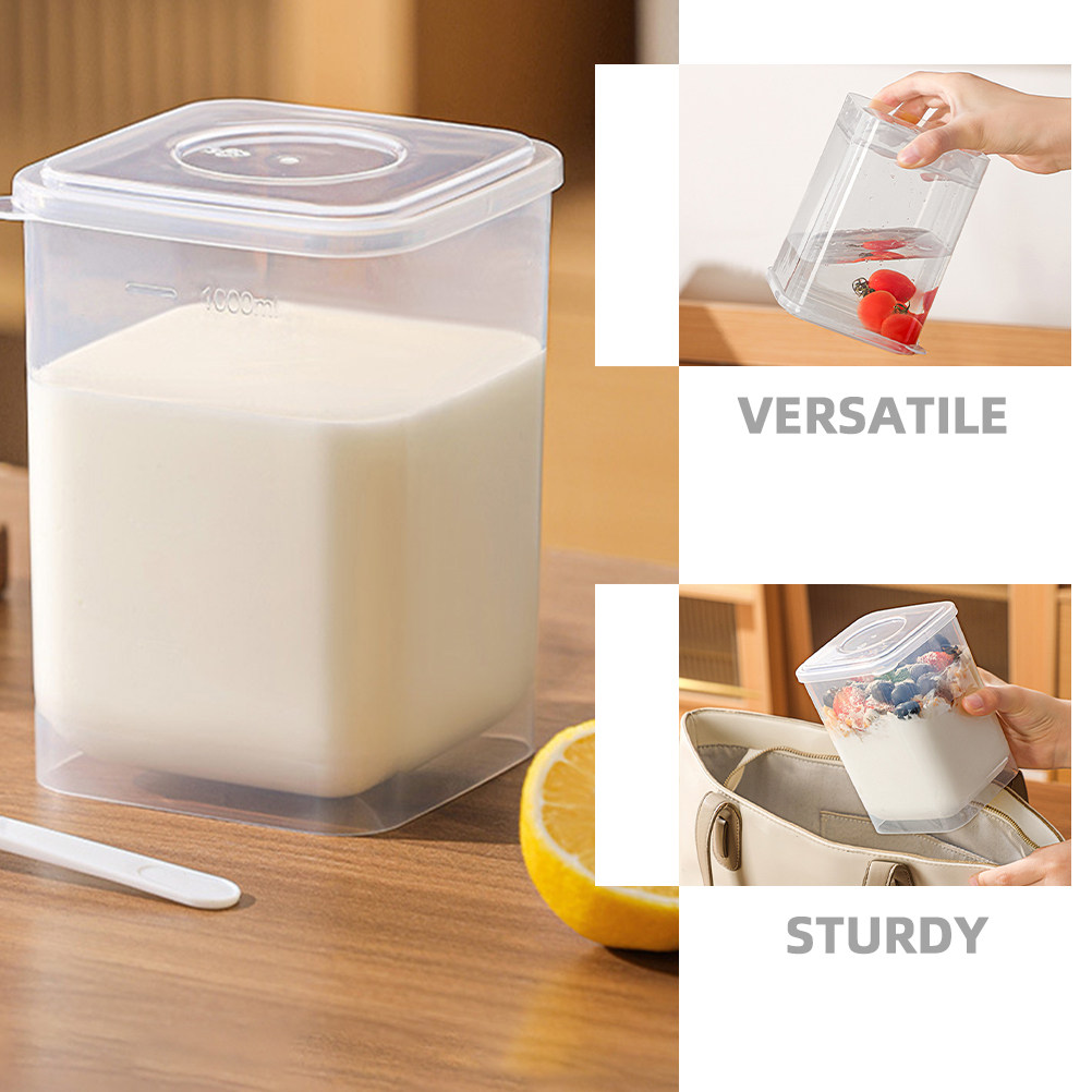 Plastic Clear Yogurt Storage B - огляд і ціна Meal Prep Yogurt Containers
