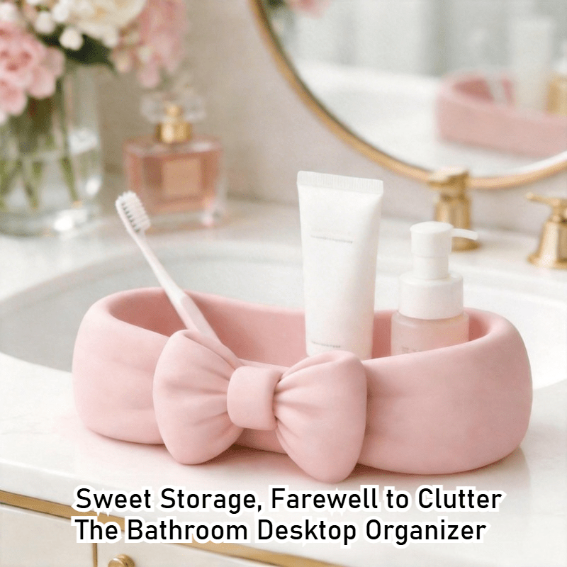 Cute Bow Shaped Makeup Organiz - огляд і ціна Meal Prep Organizer