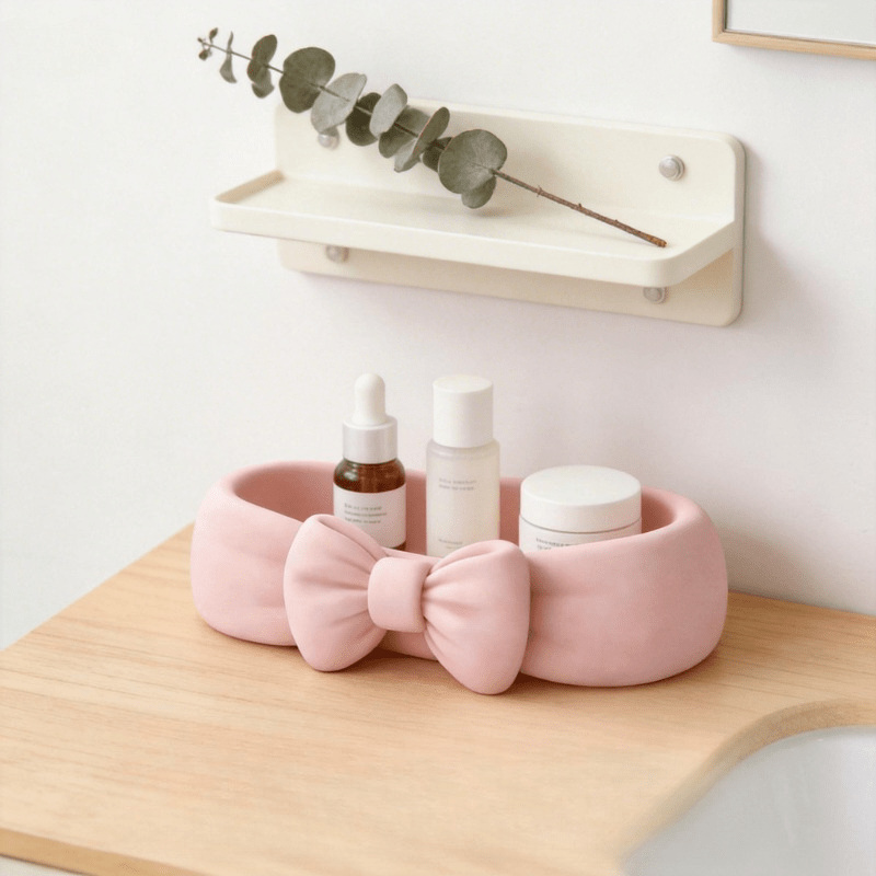 Cute Bow Shaped Makeup Organiz - огляд і ціна Meal Prep Organizer