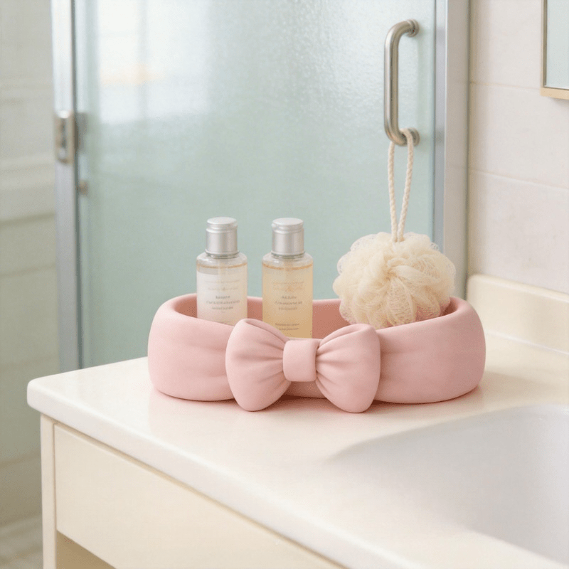 Cute Bow Shaped Makeup Organiz - огляд і ціна Meal Prep Organizer