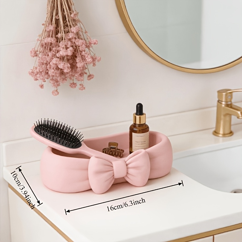 Cute Bow Shaped Makeup Organiz - огляд і ціна Meal Prep Organizer