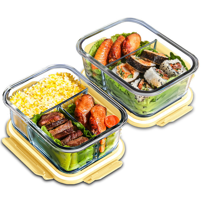 Glass Fresh-Keeping Box high B - огляд і ціна Meal Prep Glass Containers Oven Safe