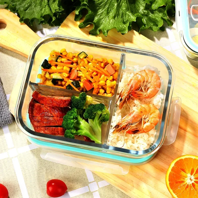 Glass Fresh-Keeping Box high B - огляд і ціна Meal Prep Glass Containers Oven Safe