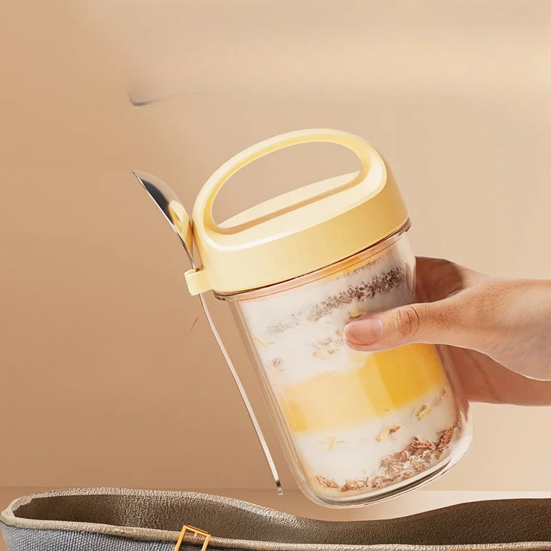 420ML New Breakfast Cups Oatme - огляд і ціна Meal Prep Glass Containers Oven Safe