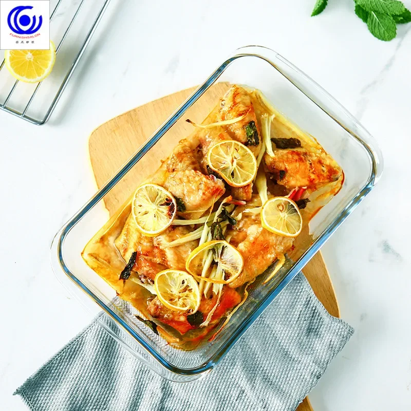 Large Capacity Toughened Glass - огляд і ціна Meal Prep Glass Containers Oven Safe