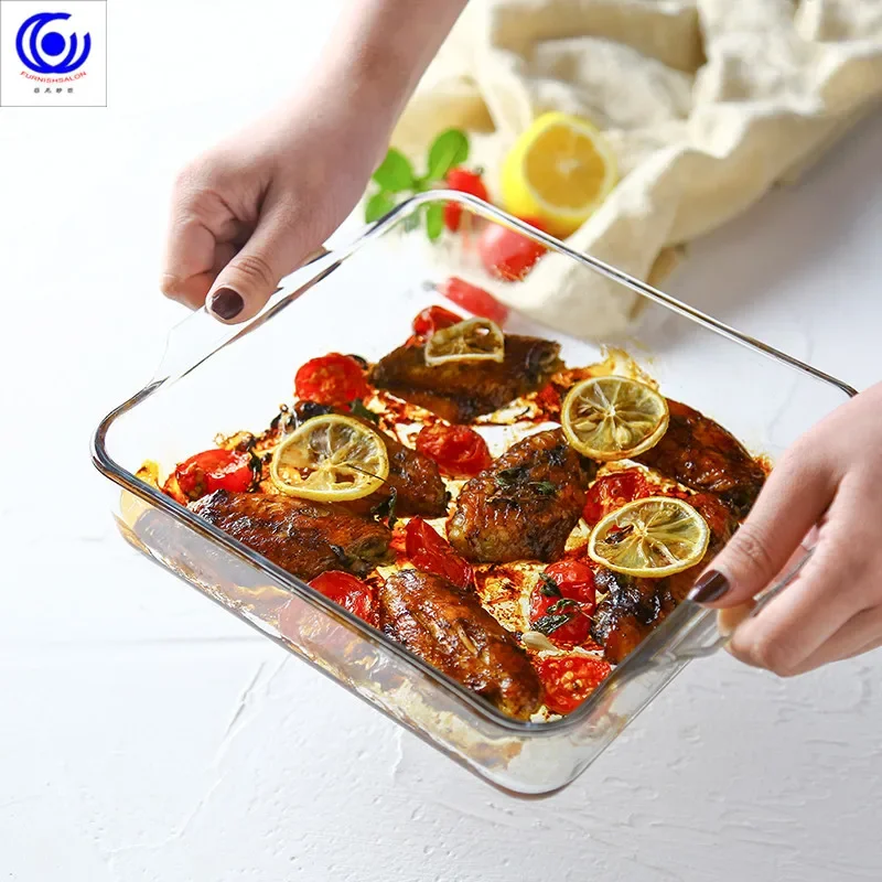 Large Capacity Toughened Glass - огляд і ціна Meal Prep Glass Containers Oven Safe