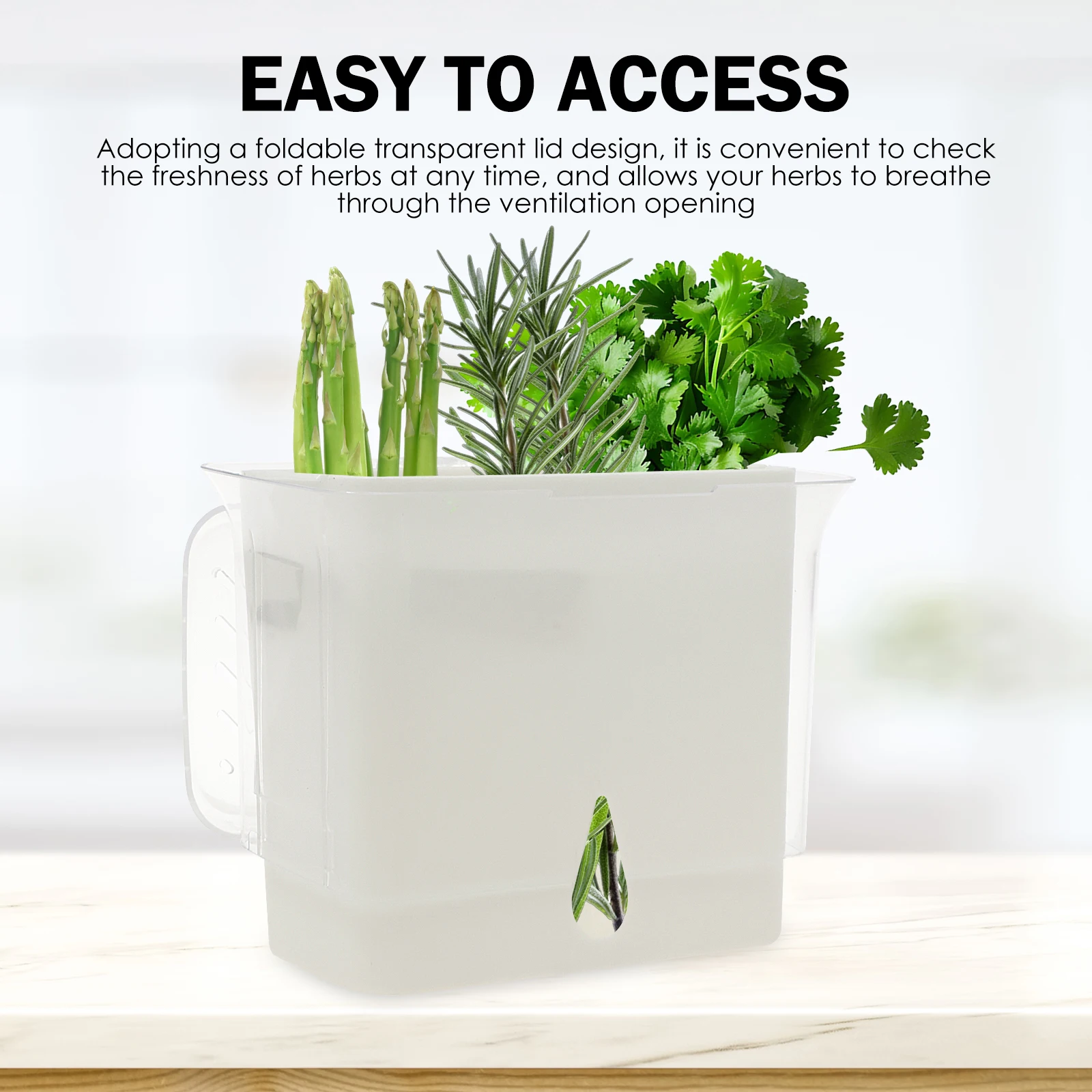 Clear Herb Saver Storage Conta - огляд і ціна Herb Keeper Bottle