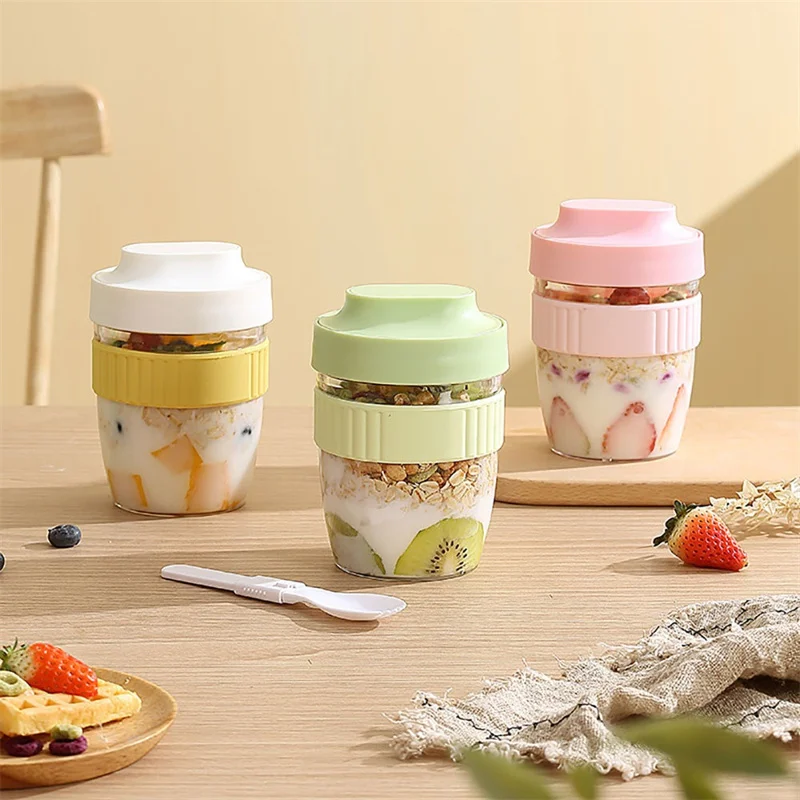480/570ml Breakfast Cup Portab - огляд і ціна Meal Prep Yogurt Containers