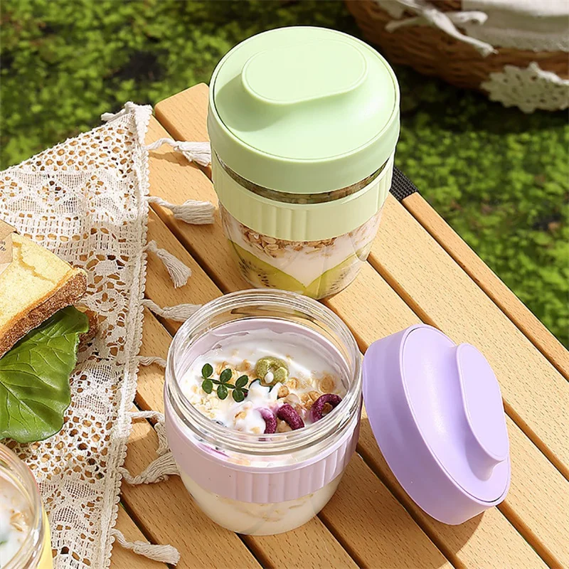 480/570ml Breakfast Cup Portab - огляд і ціна Meal Prep Yogurt Containers