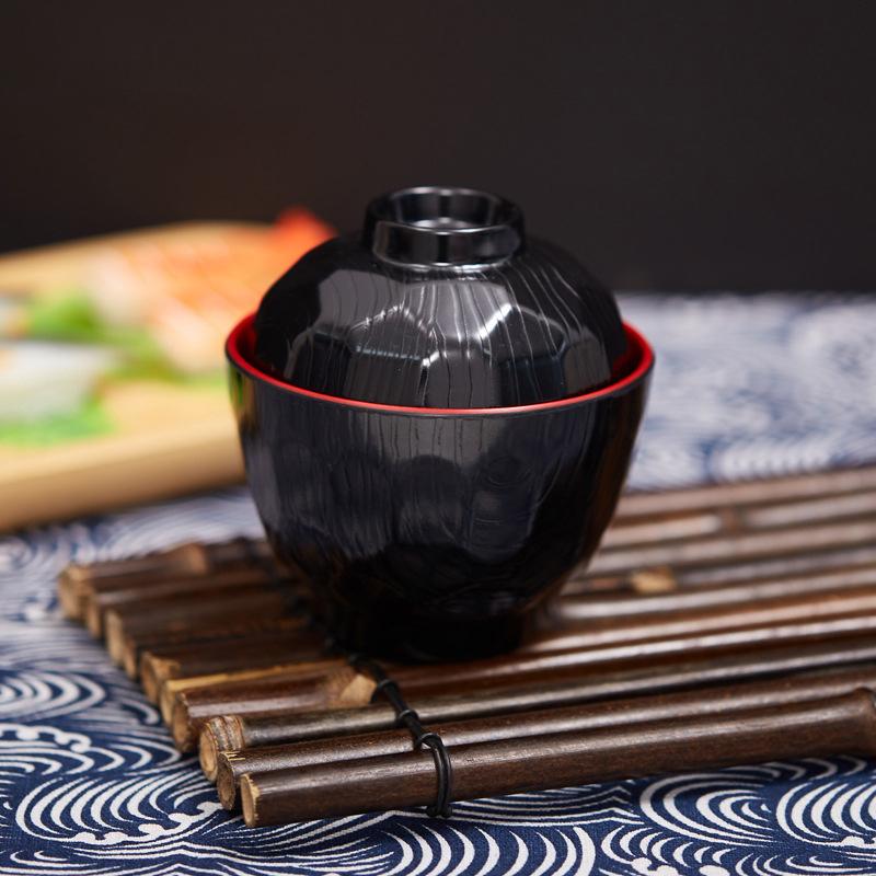 2 Tone Miso Soup Bowl with Lid - огляд і ціна Meal Prep Rice