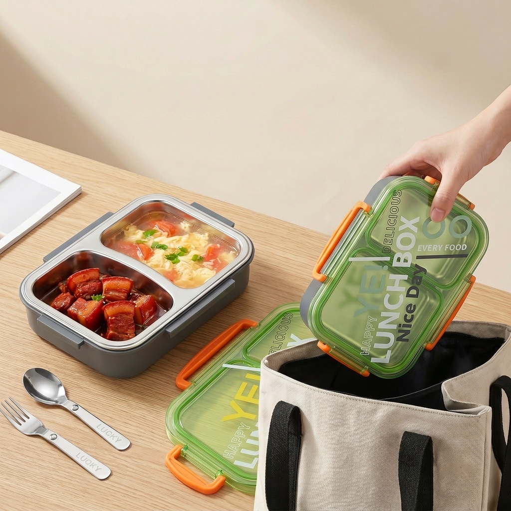 Microwavable 304 Stainless Ste - огляд і ціна Meal Prep Dinners