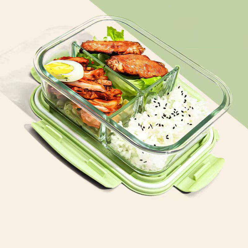 New style Lunch Box Glass 1050 - огляд і ціна Meal Prep Glass Containers Oven Safe