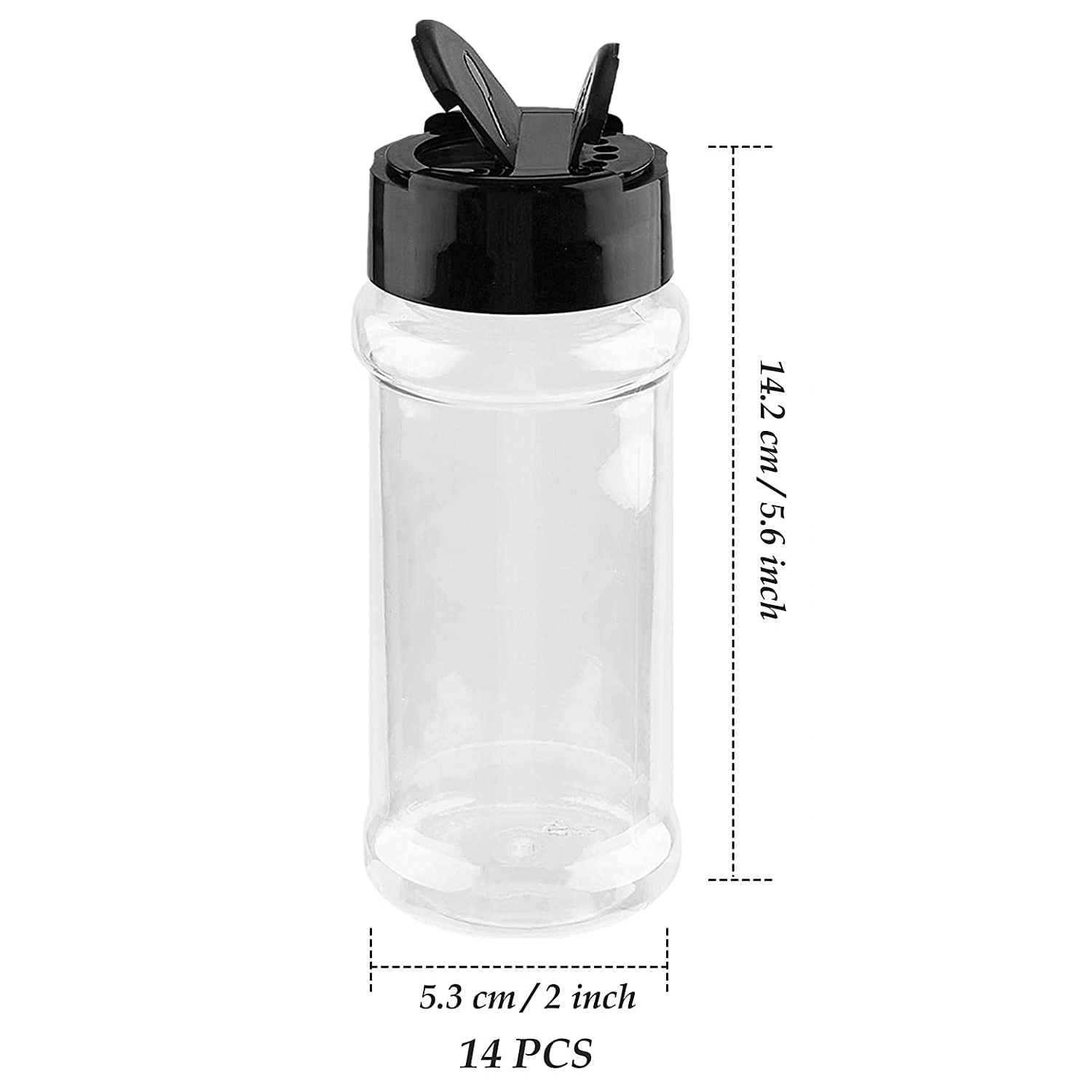 8Oz Spice Jar With Shaker Lids - огляд і ціна Herb Keeper Bottle