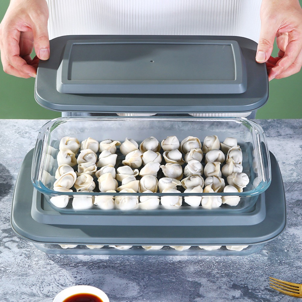 Durable Rectangular Glass Baki - огляд і ціна Meal Prep Glass Containers Oven Safe